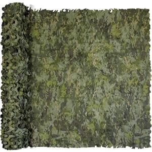 GRVCN Camo Netting Camouflage Net, Bulk Roll Sunshade Mesh Nets for Hunting Blind Shooting Military Theme Party Decorations (6.56ft*16.40ft(2m*5m))