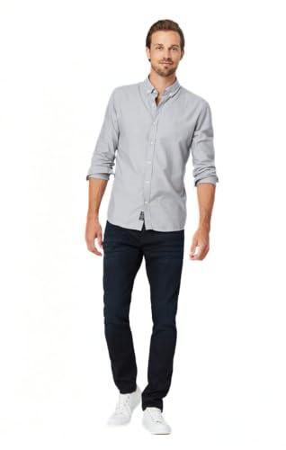 Mavi Men's Jake Regular Rise Slim Leg Jeans, Dark Indigo Williamsburg, 30 x 34