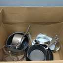 Circulon Premier Professional Hard Anodized Nonstick Cookware Induction Pots and Pans Set, 10 Piece, Bronze