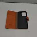 ZZXX for iPhone 15 Pro Max Wallet Case with [RFID Blocking] Card Slot Kickstand Magnetic Closure Leather Flip Fold Protective Phone Case for iPhone 15 Pro Max Case Wallet(Brown-6.7 inch)