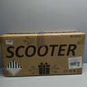 3 Wheel Electric Scooter for Kids, Folding Kick Scooter w/150W Motor, Thumb Accelerator, 3 Adjustable Height, 5Mph Speed, Flashing Wheels & Deck, Sticker, Self-Balancing Toys for Boys, Girls