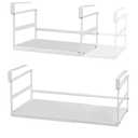 Sound harbor Guitar Wall Mount Hanger 2 Pack Hook Acoustic Electric Bass Guitar Wall Hanger Black Metal Guitar Holder