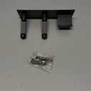 Hair Dryer Holder Wall Mounted, Self Adhesive Blow Dryer Holder Hair Dryer Organizer Hair Dryer Holder Wall Mounted Compatible with Dyson Blow Dryer Black Banjekt