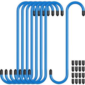 8 Pcs Brake Caliper Hangers Brake Caliper Hooks with Rubber Tips Automotive Tool for Braking, Bearing, Axle and Suspension Work