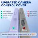 Miracase Magnetic for iPhone 17 Case, Compatible with MagSafe, Integrated Silicone Camera Control Cover, 3.0mm Thicken Shockproof Drop Protection Phone Case for 17,Light Purple