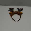 JOYIN Christmas Light Up Headband, Cute Reindeer Headband with LED Bulbs for Adult Kids Party Favor Supplies Xmas Accessories Christmas Holiday