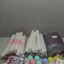 Orian Baby Playpen 50x50 Large Playpen for Babies and Toddlers, Oxford Fabric, Indoor & Outdoor Play Pen, 10 Colorful Balls, 4 Pull Up Rings, Carry Bag