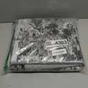 5x7 Area Rug Living Room Rug: Washable Modern Abstract Soft Thin Rug Indoor Floor No Slip Stain Resistant Carpet for Bedroom Dining Room Farmhouse Nursery Home Office - Black