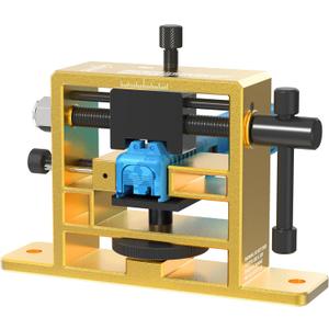 Sight Pusher Tool, Sight Pusher Heavy Duty for Handguns Front Rear Sight Removal Adjustment, Sight Pusher Tool with Adjustable Base, Compatible with Square Slides