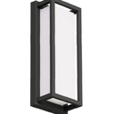 12 in. Smart LED Outdoor Wall Sconce Fixture - 1250 Lumen Max - 18 Watt