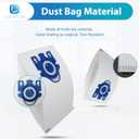 24 Pack GN Bags Compatible with Miele Bags Classic C1 Complete C1 Complete C2 Complete C3 S227/S240 S270 S400 S2 S5 S8 Series Canister Vacuum24 Bags & 6 Filters & 1 Brush