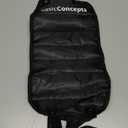 BASIC CONCEPTS Airplane Foot Hammock for Plane Travel Essentials - Airplane Travel Essentials, Long Flight Foot Rest - Plane Gadgets (1 pack)