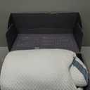 Eli & Elm | Best Ergonomic Side Sleeper Pillow for Neck Pain. Supportive Cooling Latex Fill with Luxury Breathable Cover. U-Shape Contoured Design. Queen Size Bed Pillow - 17" X 29"