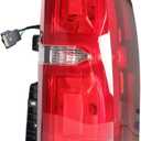 labwork Passenger Side Tail Light Replacement for Tahoe Suburban 2015-2020 Red Lens Rear Tail Light Brake Lamp Assembly RH Right Side 84467059 23407433