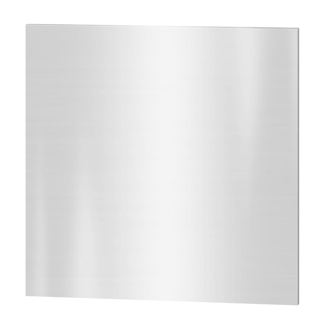 304 Stainless Steel Sheets, 12" x 12" x 0.04" Inch (19 Gauge) Stainless Steel Plates 1MM Thickness Stainless Steel Shim Plates Metal Sheets for Kitchen DIY Craft Making