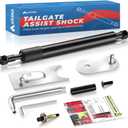 ARANA Truck Tailgate Assist Shock for Dodge Ram 1500 2009-2018, Ram 1500 Classic 2019-2024, Tail Gate Safe-Control Damper Kit Fits 2010-2024 Dodge Ram 2500 3500(All Tools Provided)