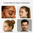 2 x Boar Bristle Slick Back Brush for Smooth Flyaways, For fine to medium hair, Sleek Ponytail, Buns, Small Brush for Smoothing Edge Baby Hair Rat Tail Combs Parting Combs