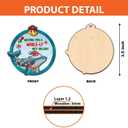 Cute Humpback Whale Christmas Ornament, Whale in Santa Hat & Light String Ornament for Tree, Sea Animal Ornaments, Ocean Animals Themed Gift, Gifts for Whales Lovers, Wish You A Whale-ly Nice Holiday