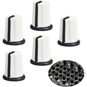 5pcs EQ Rotary Knob Replacement Equalizer Potentiometer Fader Knobs Push Rod Cap for DJ Controller Mixer Console Pioneer DJM700 750 800 850 900NEXUS 900SRT 900NXS2 2000 XDJRX RX2 RX3 XZ(WHe)