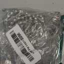 Shower Curtain Hooks Rings, Rustproof Metal Shower Curtain Rings for Bathroom Shower Rods Curtains - Set of 12, Nickel