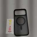 TORRAS Stronger Magnetic & Shockproof for iPhone 17 Pro Max Case, Fit for MagSafe, Military Grade Drop Protection, Camera Control, DIY Button, Slim for iPhone 17 Pro Max Case Translucent Matte Black