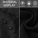 Msmsse Men's Outerwear Vests Winter Quilted Padded Vest Gilet Stand Collar Warm Puffer Vest (Black, L)