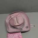 Pink Disco Cowgirl Hat with Bandana,Glitter Rhinestone Disco Ball Cowboy Hat for Women Men Costume Cosplay