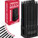 Extra Long Security Bit Set: 32-Piece S2 Steel Screwdriver Drill Bits for Tamper-Proof Screws, 6" Torx, PoziDriv, Spanner, Tri-Wing - Universal 1/4" Hex Shank for Electric, Impact Drills