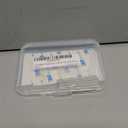 8 Pack Magnets, Caturledas Heavy Duty Strong Rare Earth Neodymium Magnets with Double Sided Adhesive, Rectangular Bar Magnetic Strip for Fridge Kitchen Garage Office Science Craft, 60x10x3 mm, Silver