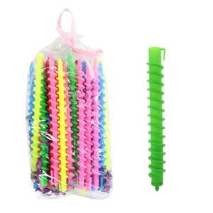 100Pcs Spiral Hair Perm Rod Set 6.5 Inch Long Barber Hairdressing Styling Curling Perm Rod Hair Rollers Hair Curler Salon Tool(Large 0.8 Inch in Diameter)