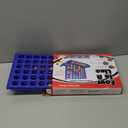 Big Size 4 in a Row Game for Kids Ages 3 for Boys Girls Teens, Family Tabletop Games Indoor & Outdoor for Yard, Lawn, Camping, Party, Foldable Design with 6 Spare Discs