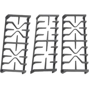 Shengyongh CC27151 (2-Pack) CC27150 (1-Pack) Center Grate and Side Grates Replacement for GE Stove JGSS66SEL1SS, JGB735SP1SS, PGB935YP1FS, PGB940SEJ6SS, PGB940SEJ7SS, PGB940SEJ8SS, PGB940ZEJ1SS