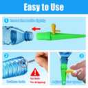 20 Pack Multi Caliber Self Watering Spikes for Plant,Adjustable Plant Dripper,Plant Watering Inserts for Garden,Vacation Plant Waterer Indoor & Outdoor Drip Irrigation