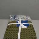 Bedsure Cooling Cotton Waffle King Size Blanket - Lightweight Breathable Blanket of Rayon Derived from Bamboo for Hot Sleepers, Luxury Throws for Bed, Couch and Sofa, Green, 104x90 Inches
