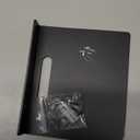 Small Floating Shelf 3mm Thick, 6.5 inch, Metal Wall Shelf, Metal Floating Shelves for Echo, Cameras, Small Speaker