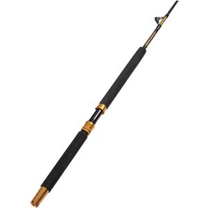 Fiblink 1-Piece/2-Piece Saltwater Offshore Heavy Trolling Rod Big Game Roller Rod Conventional Boat Fishing Pole (5 Feet 6 Inch, 30-50 lb/50-80 lb/80-120 lb)