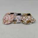 Langsprit Washable Female Dog Diapers (3 Pack) -Doggie Reusable Diapers for Doggy Puppy Female in Period - Highly Absorbent Dog Heat Panties with Adjustable Snaps (Rabbit, Owl, Lion, Medium)