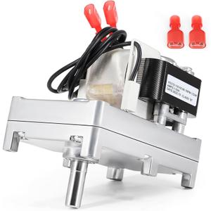Hiorucet PU-047040 Auger Motor for Englander 10-CPM, 25-CAB80, 25-PAF, 25-PDVC, 25-PDV, 25-PDVP, 25-PFS, 25-PI, 55-SHP10, 55-SHP22E Pellet Stoves, 1RPM Counter Clockwise, Replace PU-047040 / PH-CCW1