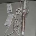 Conair Double Ceramic 1-Inch Long Barrel Curling Iron, 1-Inch Barrel Creates Classic Curls to Loose Waves, Hair Curler for Use on Short, Medium, & Long Hair, White/Rose Gold