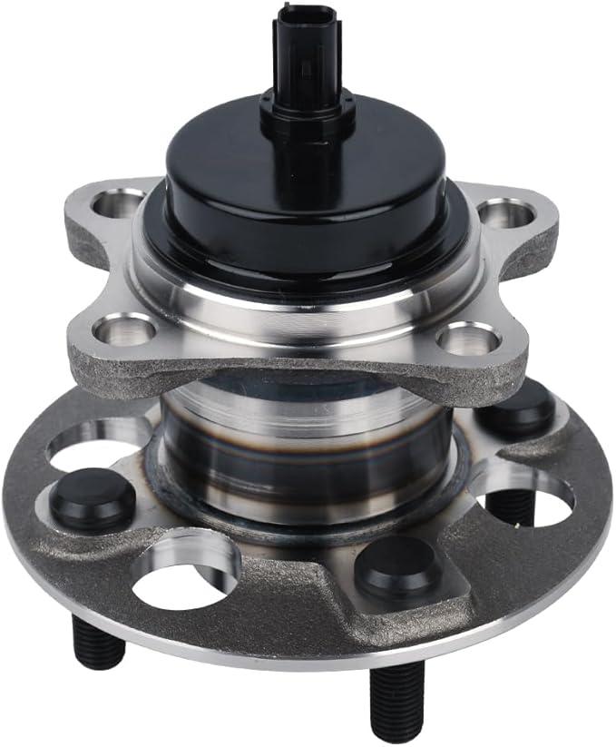 2 PCS Autoround 512370 Rear Wheel Bearing and Hub Assembly Compatible with Toyota Yaris 2006-2014/ Prius C 2012-2019, Scion iQ 2013 4 Lugs w/ABS