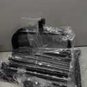 SLEEPING LAMB Double Rod Heavy Duty Clothes Racks for Hanging Clothes, Metal Rolling Garment Rack With Wheels Clothes Hanger Rack Wardrobe Racking for Coats, Shirts (Black)