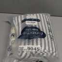 MooMee Striped Duvet Cover Set 100% Washed Cotton Linen Like Textured Breathable Durable Soft Comfy (Dark Grey White Classic Stripes, King 104"x90")