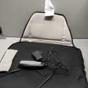 Vibration Back Massager with Heat, Massage Chair Pad with 10 Vibration Motors & 2 Heating Levels, Chair Massager for Recliner, Sofa, Beige