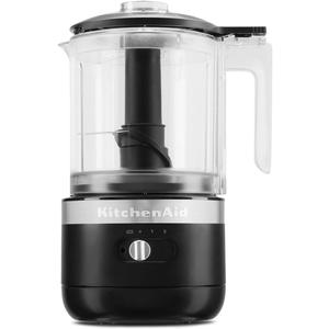 KitchenAid 5 Cup Food Chopper Cordless KFCB519BM, Matte Black
