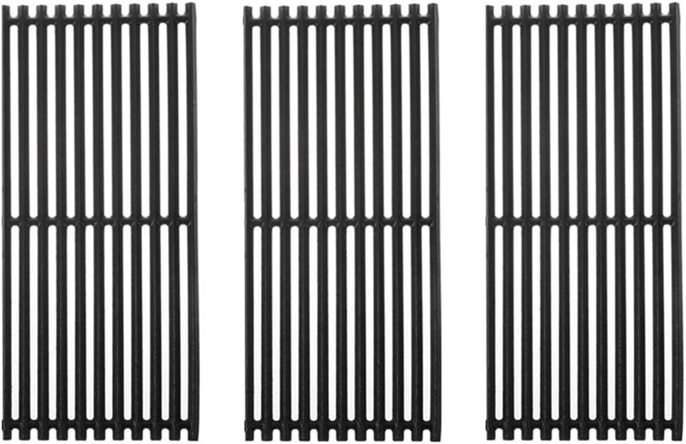 G466-0025-W1 G474-0017-W1 Grill Grates for Charbroil 463242516 TRU-Infrared 3 Burner 463242515 463367016 466242516 463243016 463246018 463342420 463367516 Parts 17" Cast Iron Charbroil Grill Grates