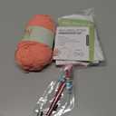 JueRum Pig Beginner Crochet Kits for Adult,Amigurumi Crochet Kit with Step-by-Step Video Tutorials, Learn to Crochet Pig Animals Knitting Kit for Adult