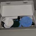 Electric Spin Scrubber, Cordless Cleaning Brush Scrubber for Home, 8 Replaceable Brush Heads-90Mins Work Time, 3 Adjustable Size, 2 Speeds for Bathroom Shower Bathtub Glass Car