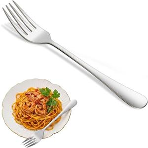 8-Piece 6.7 Inch Salad Forks Set,Durable Dishwasher Safe Stainless Steel Dessert Forks,Silverware Fork,Flatware Fork For Home Kitchen