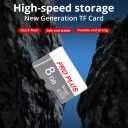 2 Pack Memory Card 8GB with Adapter, High Speed TF Card, UHS-I C10 A1 Memory TF Card for Tablet/Mobile Phone/Camera/Car Audio/Game Console (TF183 White Gray 8GB)