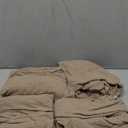 NORTHERN BROTHERS Dining Chair Covers Seat Parson Chair Slipcover for Dining Room Set of 4, Khaki
